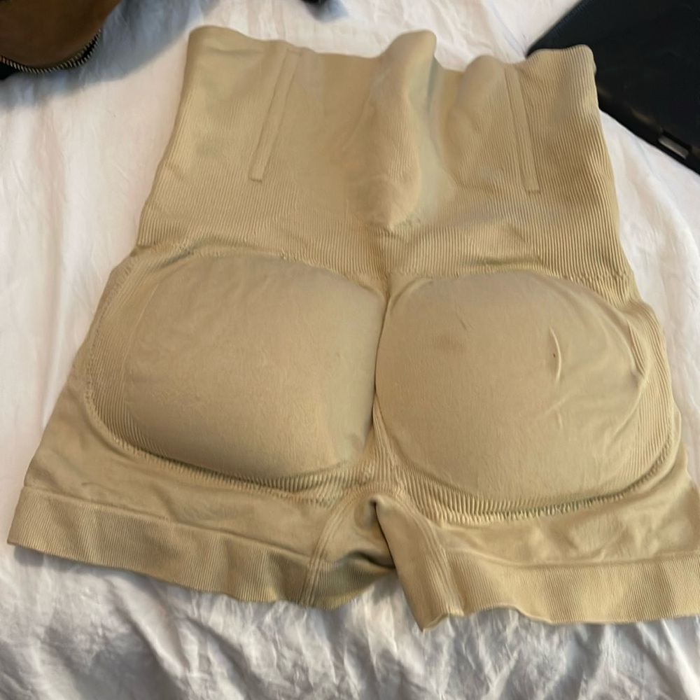Fake butt tummy high waste control